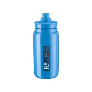 Bidon Elite Fly azul logo azul 550 ml
