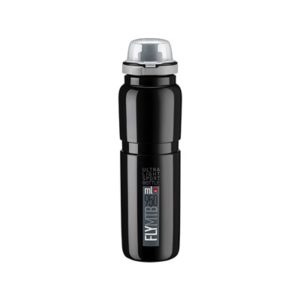 Bidon Elite Fly MTB negro logo gris 950 ml