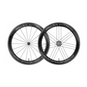 Juego de ruedas Campagnolo Bora WTO 60 2WF tubeless Campagnolo carbono negro/blanco