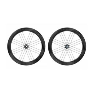 Juego de ruedas Campagnolo Bora WTO 60 2WF disco tubeless Campagnolo carbono negro