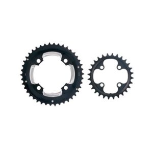 Juego de platos E-Bike FSA Brose 104/64 BCD 4 brazos 38x24 dientes negro
