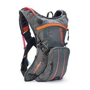 Mochila de hidratacion USWE Airbone 3 NDM 1 deposito Elite 2L manguera Plug-N-Play gris/naranja