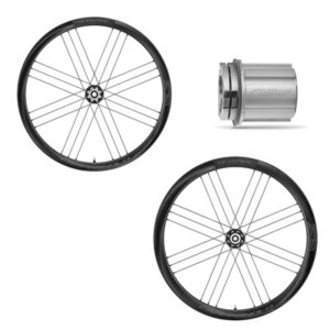 Juego de ruedas Campagnolo Shamal Carbon C21 2WF disco tubeless ready Campagnolo N3W
