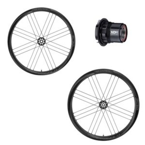 Juego de ruedas Campagnolo Shamal Carbon C21 2WF disco tubeless ready SRAM XDR