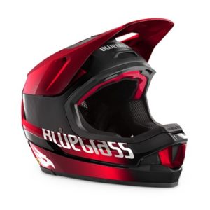 Casco Bluegrass Legit Carbon rojo/negro