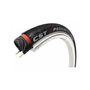 Cubierta CST Xpedium One 28x1 1/4 rigida negro reflectante (32-622)