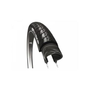 Cubierta CST Skip 16x1.75 rigida negro reflectante (47-305)