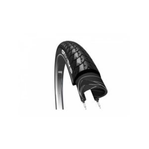 Cubierta CST Skip 24x1.75 rigida negro reflectante (47-507)