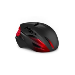 Casco MET Manta MIPS negro/rojo