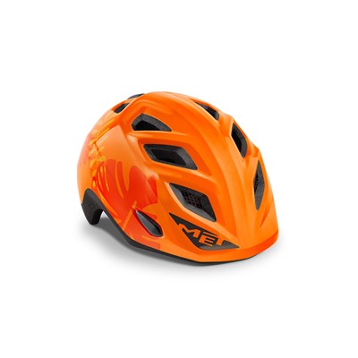 Casco MET Elfo naranja brillo talla unica (46-53)