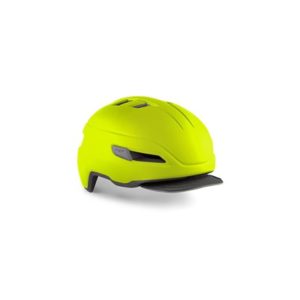 Casco MET Corso amarillo fluo mate