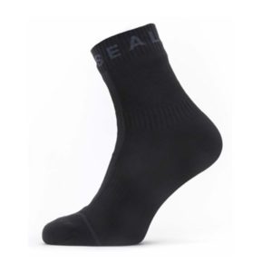 Calcetines Sealskinz All Weather Hydrostop negro/gris