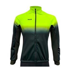 Chaqueta invierno ULD termico cortaviento membrana Tek Hydro Repellent amarillo fluo/negro