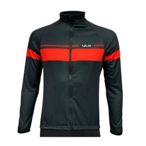 Maillot largo ULD unisex termico transpirable rojo/negro