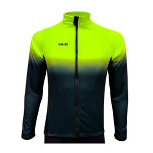 Maillot largo ULD unisex termico transpirable amarillo fluo/negro