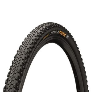 Cubierta Continental Terra Trail 28x1.35 Shieldwall Puregrip tubeless plegable negro/marron 35-622