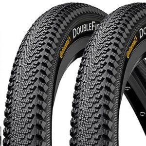 Cubierta Continental Doublefighter III 16x1.75 rigida negro 47-305