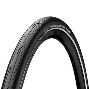 Cubierta Continental Contact Urban 20x1.60 Safetypro rigida negro reflectante 42-406