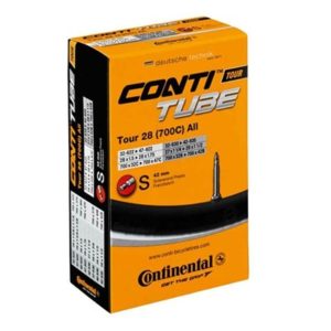 Camara Continental Compact 16x1 3/8-1.75 valvula Presta 42 mm (32-305/47-349)