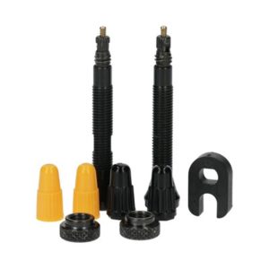 Kit valvulas Continental tubeless aluminio 40 mm