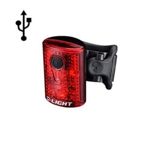 Luz trasera D.Light Chance 3 LEDs 4 funciones USB