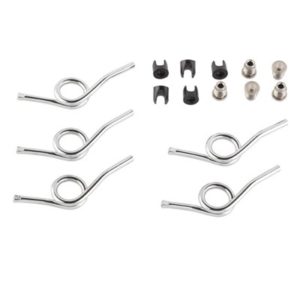 Kit muelle retorno/guia/tornillo Campagnolo puentes Record/Super Record (5 unidades)