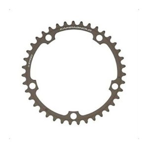 Plato Campagnolo Athena 34 dientes 5 brazos 110 BCD 11V negro