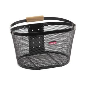 Cesta delantera Unix Bernardo Klickfix negro (38x27x22)