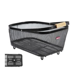 Cesta trasera Unix Benito universal negro (45x31x20)