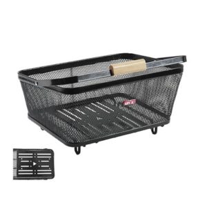 Cesta trasera Unix Benimo universal negro (40x30x18)
