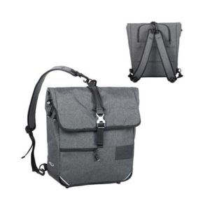 Mochila Norco Portree Klickfix Vario 16L gris (38x36x13)