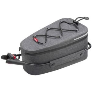 Bolsa a la tija de sillin Klickfix Contour SA impermeable 4L gris (16x27x14)