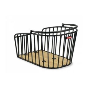 Cesta trasera Klickfix aluminio GT Korbklip 21L negro (42x28x25)