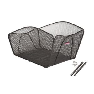 Cesta trasera Unix Rosario malla estrecha 26L negro (44x33x21)