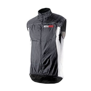 Chaleco Biotex cortavientos impermeable negro