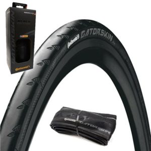 Cubierta Continental Gatorskin Black Edition 700x32C Polyx Breaker plegable negro (32-622)