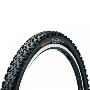 Cubierta Continental Traffic II 24x1.75 Sport rigida negro reflectante (47-507)