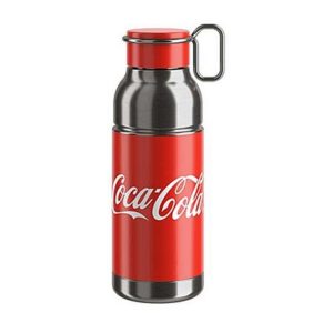 Bidon Elite Mia coca-Cola 650 ml rojo/plata