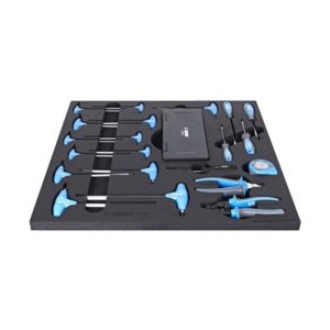Kit herramientas Unior en bandeja 1 para banco de trabajo 4 bandejas