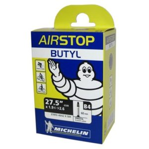 Camara Michelin B4 Airstop 27.5"Presta valvula 40 mm (48/62-584)