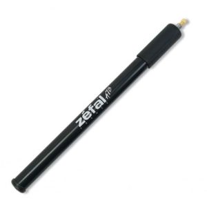 Hinchador Zefal plastico longitud 380 mm diametro 26 mm standard+adaptador Presta negro
