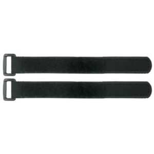 Juego de correas cortas SKS para fijar portabidon Anywhere a tubos diametro 50-80 mm negro