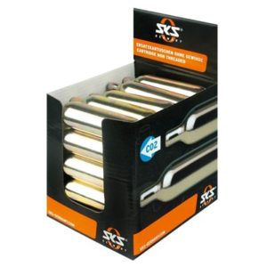 Expositor SKS de 25 cartuchos de aire CO2 16G sin rosca