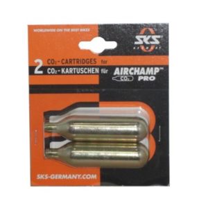 Blister 2 cartuchos de aire CO2 SKS 16 gr Air Champ sin rosca