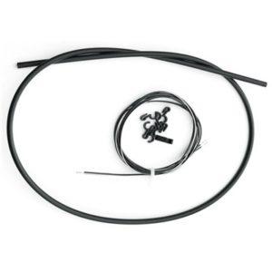 Kit de guias de cable para guardabarros 42-65 mm (funda 1000 mm + 7 clips + cable doble 1500 mm)
