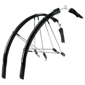 Juego de guardabarros SKS Raceblade largo 28" negro 25 mm
