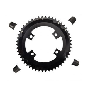 Plato Miche Super11 UTG Shimano 105 5800 exterior 4 brazos negro 46 dientes