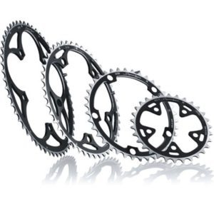 Plato Miche Supertype Campagnolo 9/10V.interior 5 brazos 135 BCD negro 45 dientes