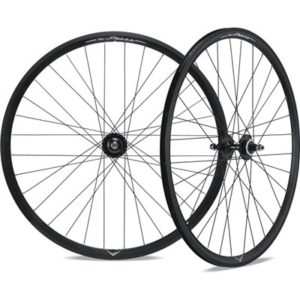 Juego de ruedas Miche X-Press 28" 1V. aluminio negro