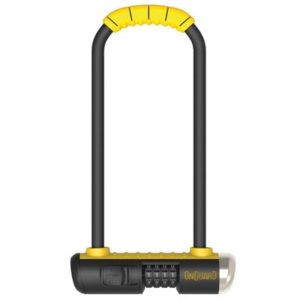 Antirrobo U Onguard Bulldog Mini LS 8014C 90 x 240mm, Ø 13mm, con soporte